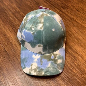 Rampage Baseball Cap Denim Camouflage Tie Dye NWT